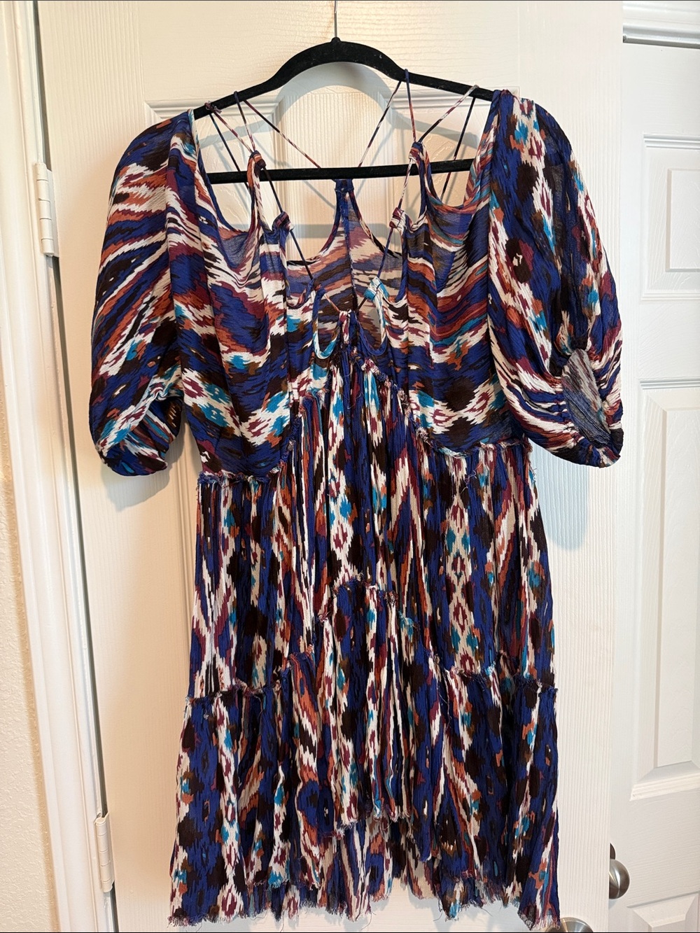 Free people Monarch Cold Shoulder Mini Dress